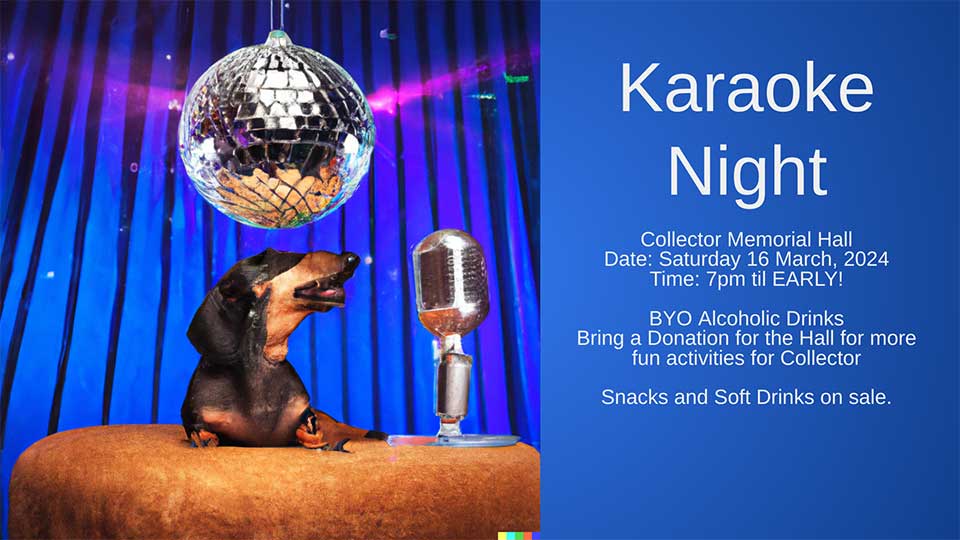 Collector Hall Karaoke Night 2024